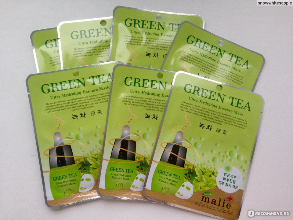 malie green tea mask