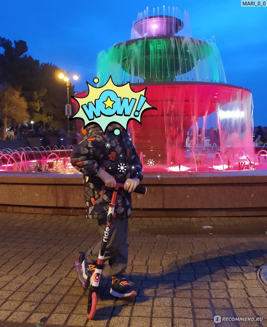 Городской самокат Ridex Rebel 125мм 50кг
