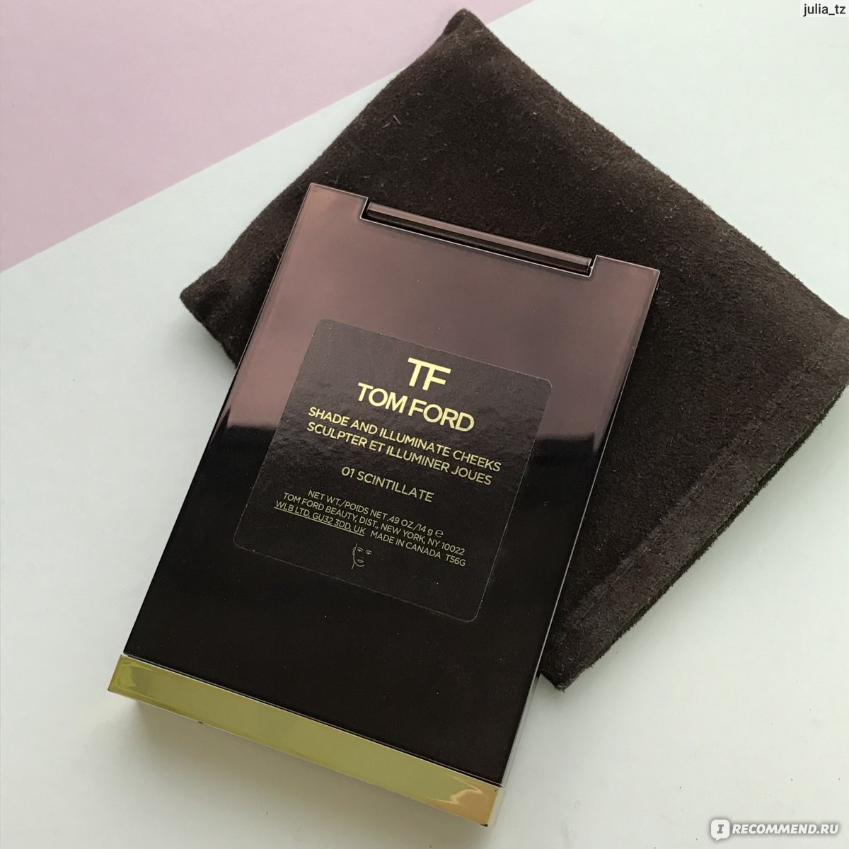 Палетка Tom Ford Beauty Scintillate Shade & Illuminate Cheeks - «Уникальный  кремовый продукт для создания красивой кожи» | отзывы