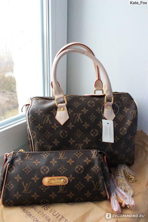 Сумка женская Aliexpress Fashion famous brand bag - «Сумки,копия Louis Vuitton»