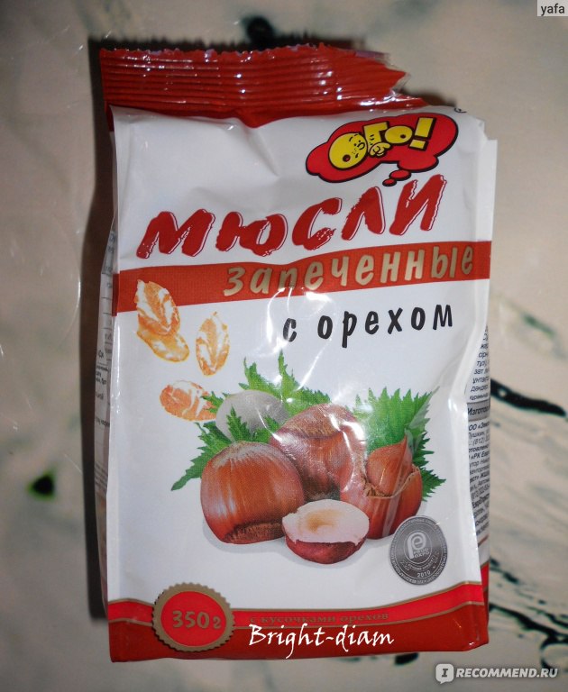 Мюсли запеченные фото