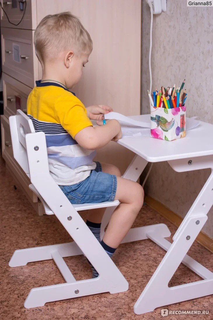 стол и стул по росту ребенка