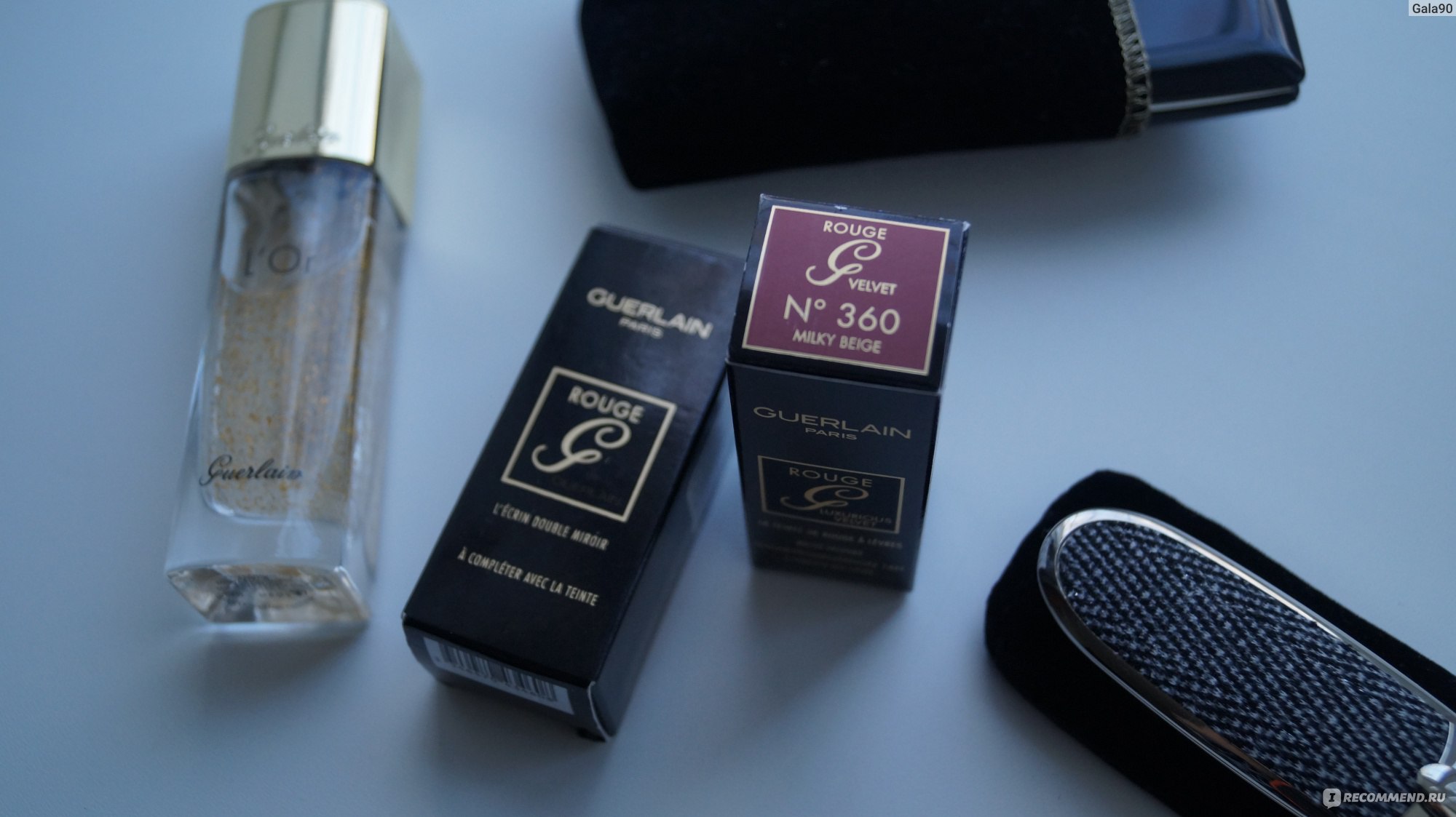 Губная помада Guerlain Rouge G Luxurious Velvet Matte Lipstick