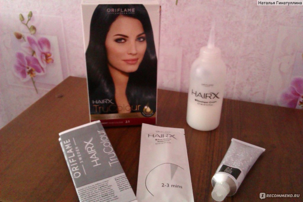 Краска для волос Oriflame Tru Colour HairX "Цвет-Эксперт ...