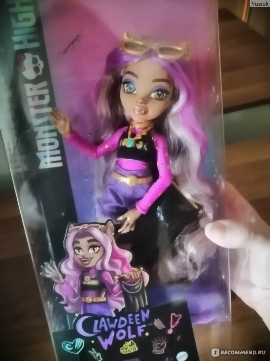 MONSTER HIGH Кукла Clawdeen wolf Day Out HKY72 - «Прекрасная новая Клодин  покорила мое сердце!:)» | отзывы