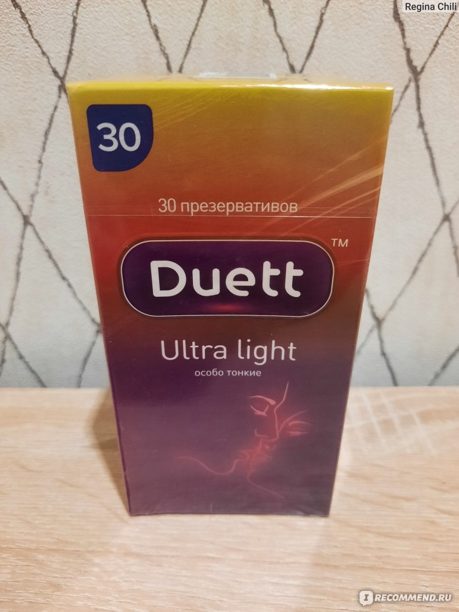 Презервативы Duett Ultra Light (особо тонкие) - «Очень толстая резина  🤦‍♀️» | отзывы