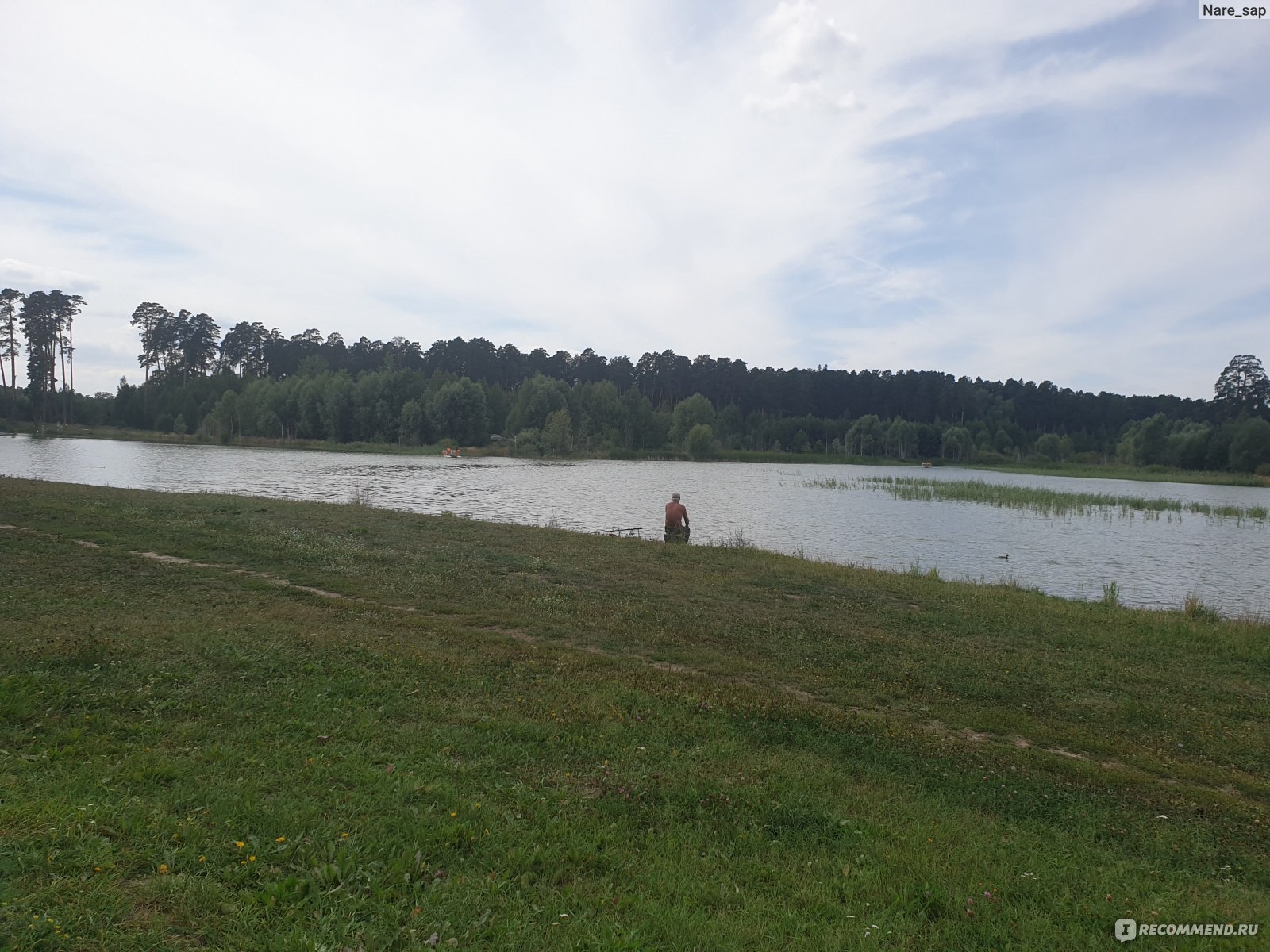 Рыбалка на Лебяжьем озере Казань