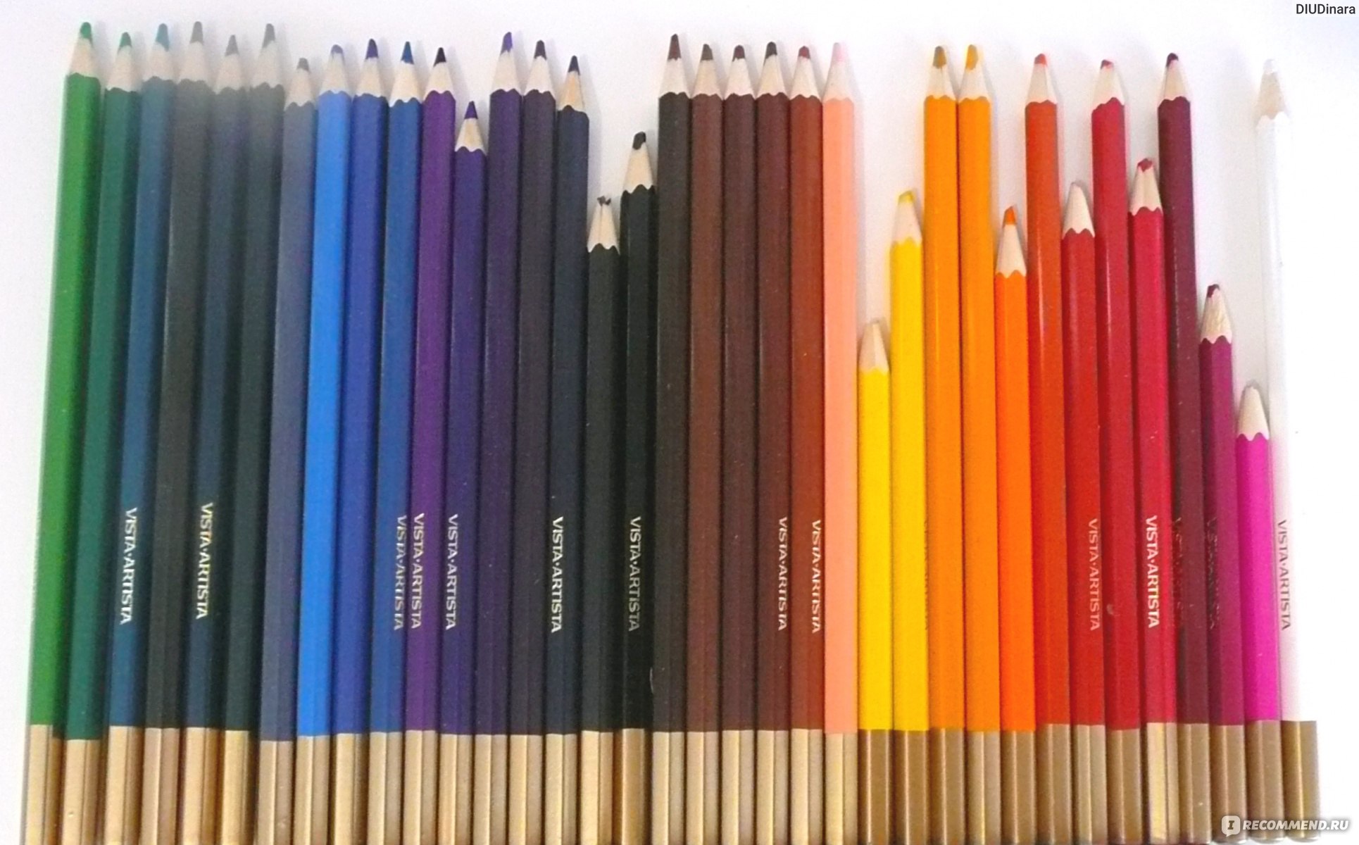 Акварельные карандаши Виста артиста 48 цветов