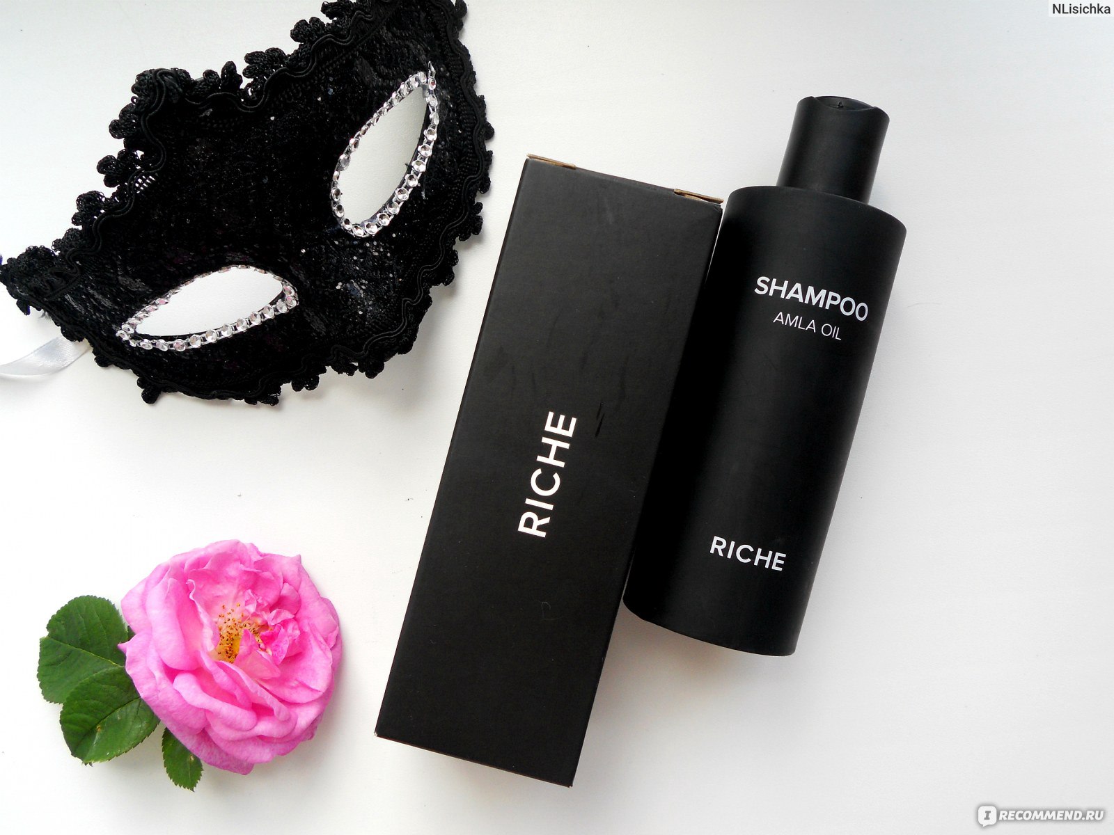 Шампунь RICHE Shampoo With Amla Oil - «В черной-черной коробке был ...