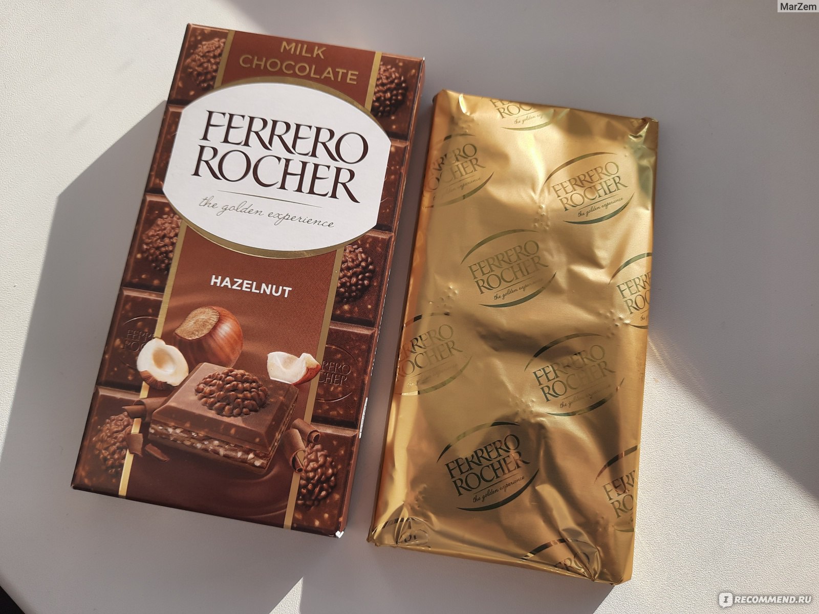 Шоколад Ferrero Rocher Haselnuss Zartbitter 55 %