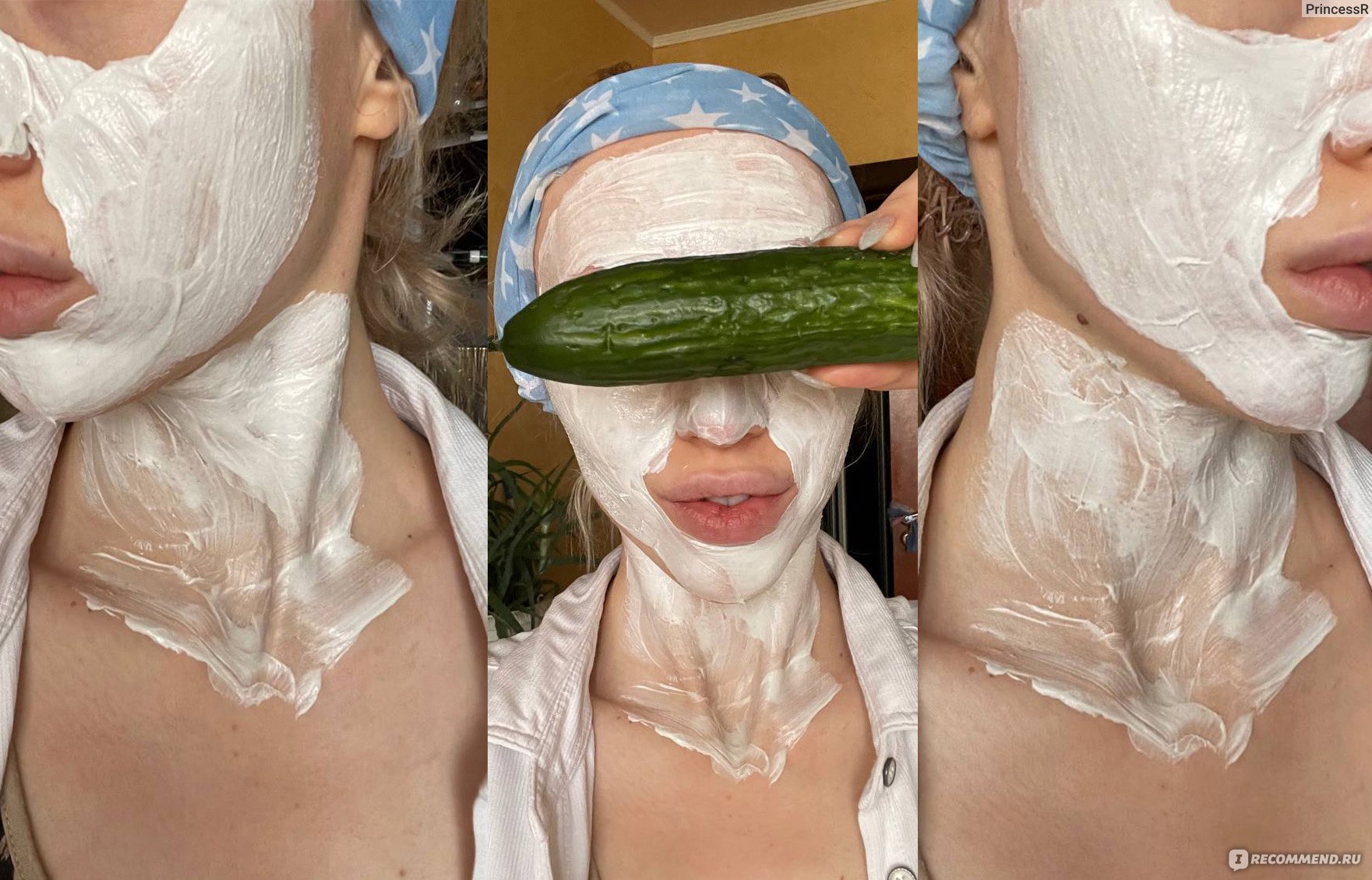 Маска для лица Floresan (Флоресан) Отбеливающая Cucumber garden фото