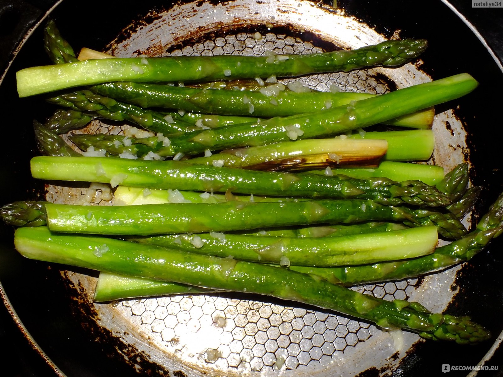 Приготовить спаржу зеленую замороженную на сковороде вкусно рецепт с фото