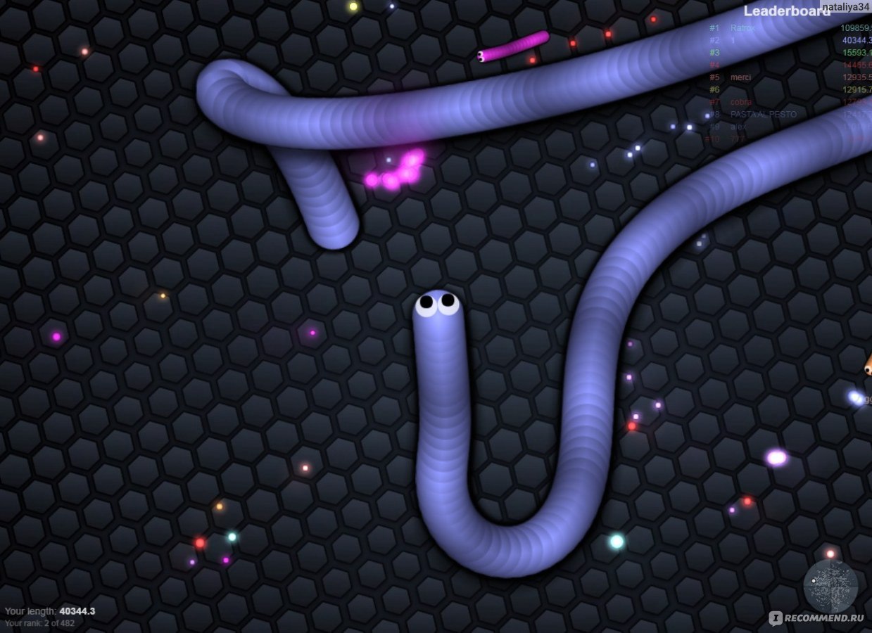 Сайт Slither.io - « Мой личный рекорд - 63401,03. Регулярно на первом  месте. В ТОПе каждый раз. Ничего сложного. Небольшие секреты. Как сменить  шкурку / скин на оригинальную.» | отзывы