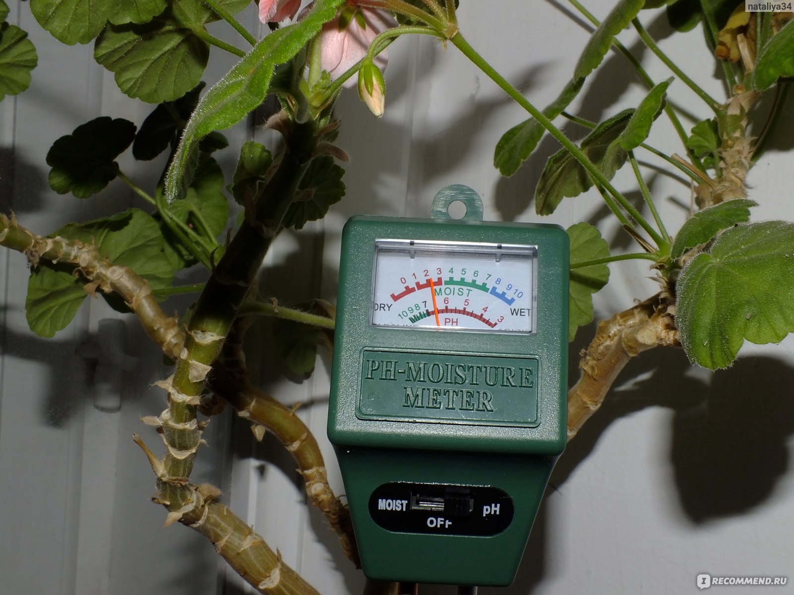 Анализатор кислотности pH и влажности  почвы Aliexpress Garden Soil PH Meter Moisture Tester Gardening Farming Plants Crops Flowers Plant Acidity Measure Moisture PH Tester Analyzer фото