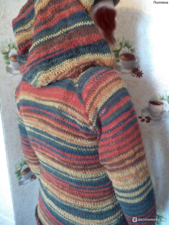Пуловер спицами для мальчика «Меланж и скрещения»