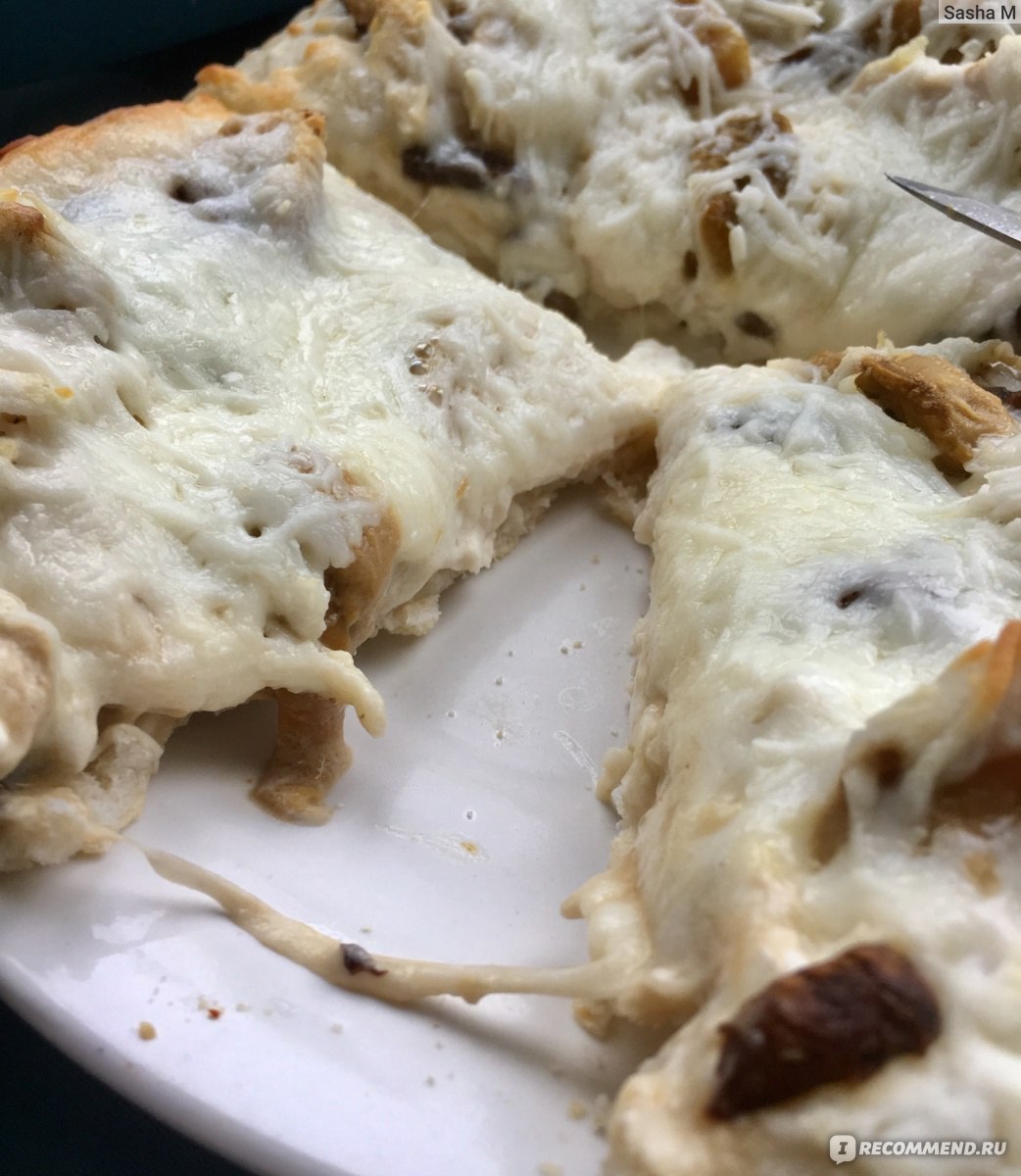 Пицца римская с курицей и белыми грибами, зам. Айс от ВкусВилл Отзывы