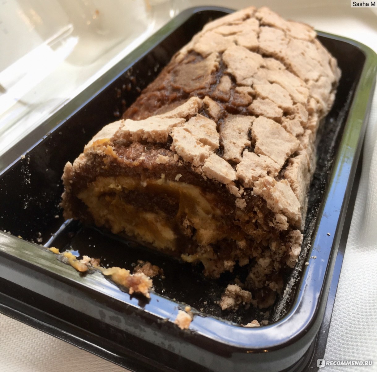 Рулет меренговый «Шоколад арахис карамель» от ВкусВилл отзывы