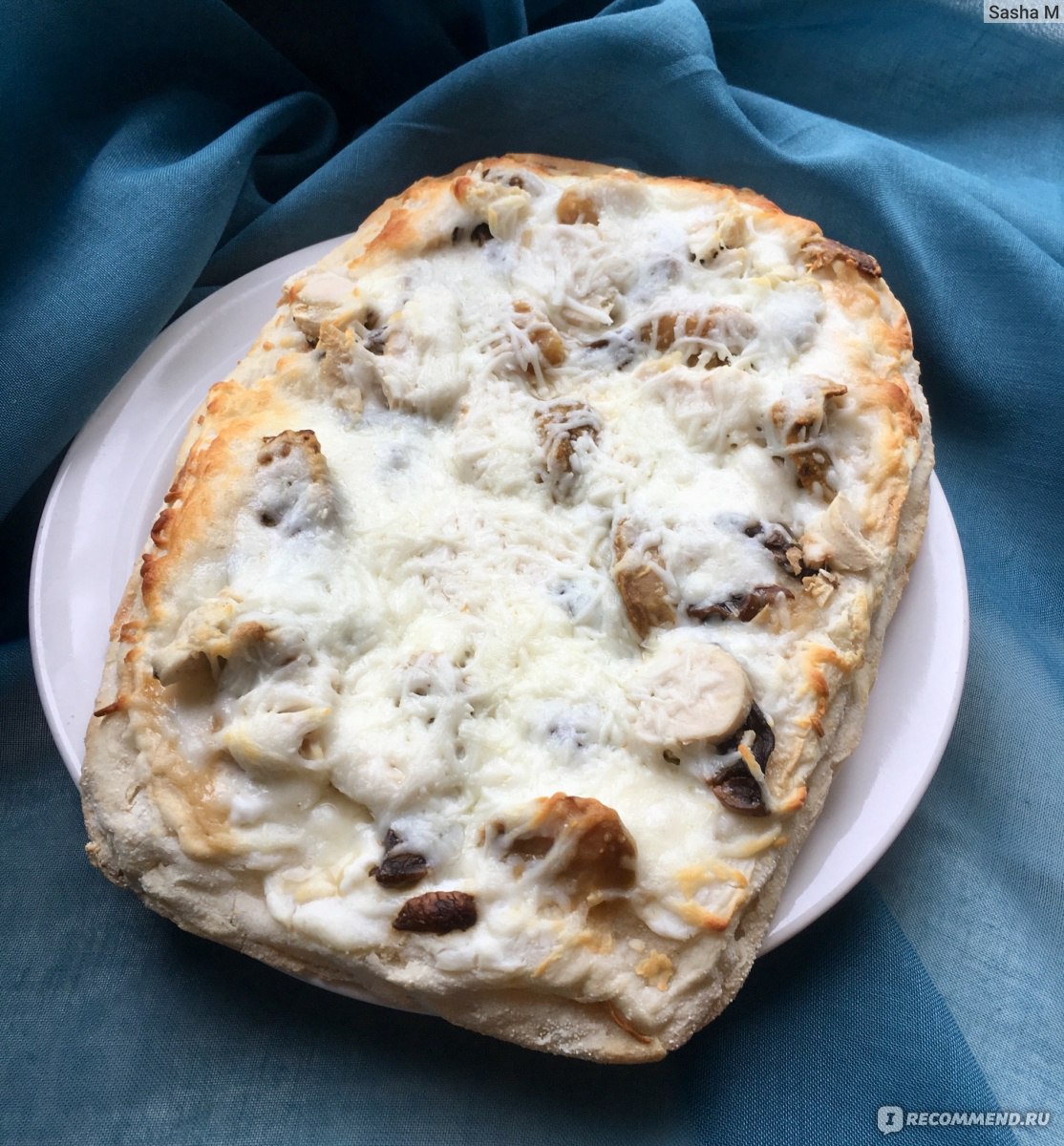 Пицца римская с курицей и белыми грибами, зам. Айс от ВкусВилл Отзывы
