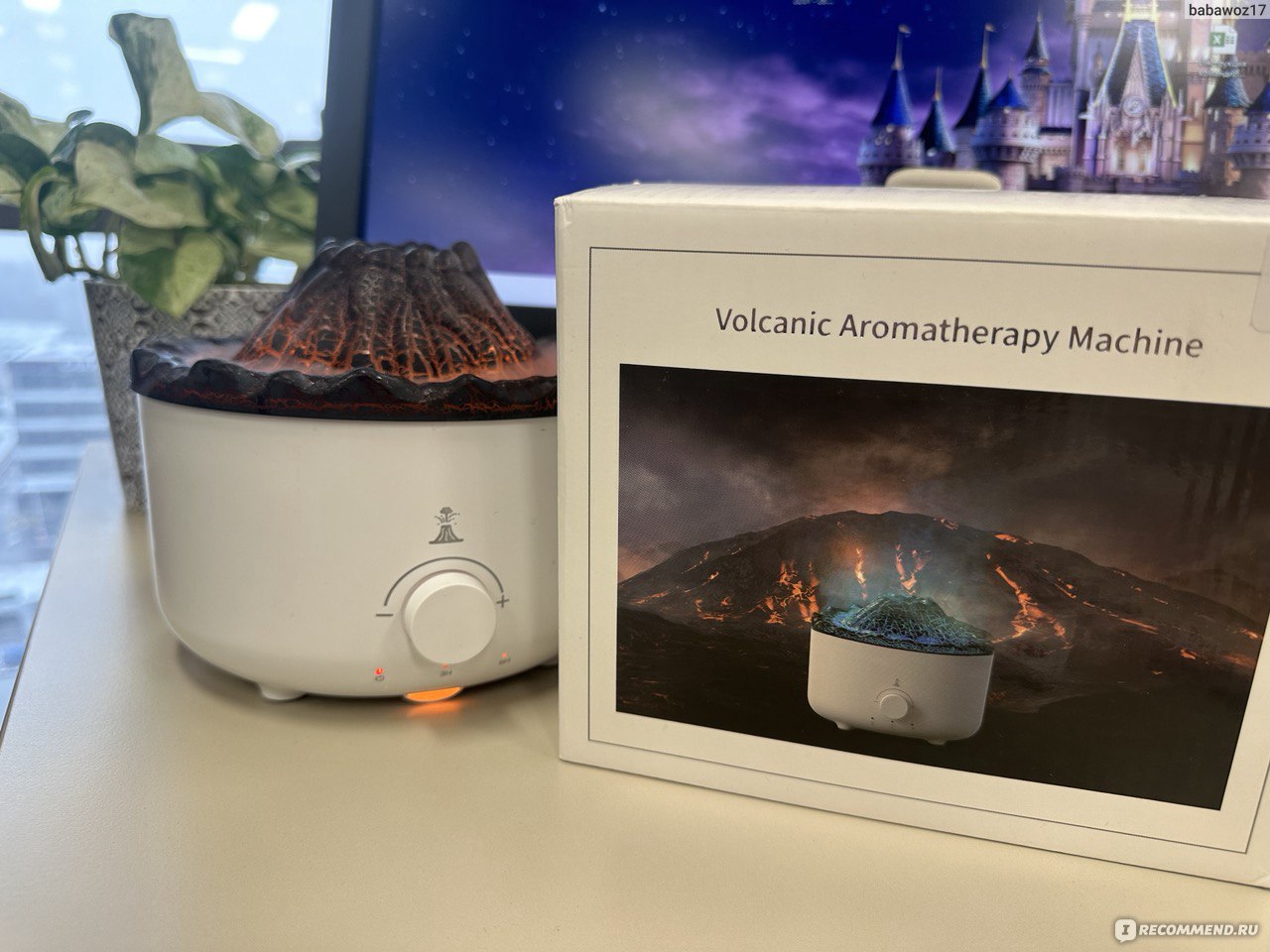 Увлажнитель воздуха Вулкан Volcanic Aromatherapy Machine - «Увлажнитель  воздуха вулкан, диффузор ароматический ультразвуковой вулкан 560мл» | отзывы