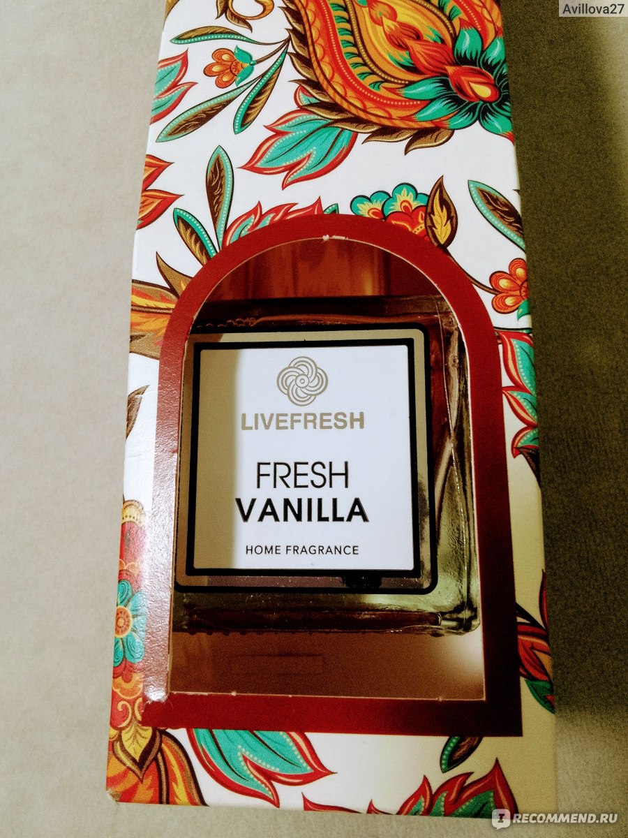 Livefresh Аромадиффузор для дома Fresh vanilla - «Атмосфера тепла, 🔥  света, спокойствия 🧘 и душевности. Аромадиффузор Fresh vanilla из Фикс  прайса.» | отзывы