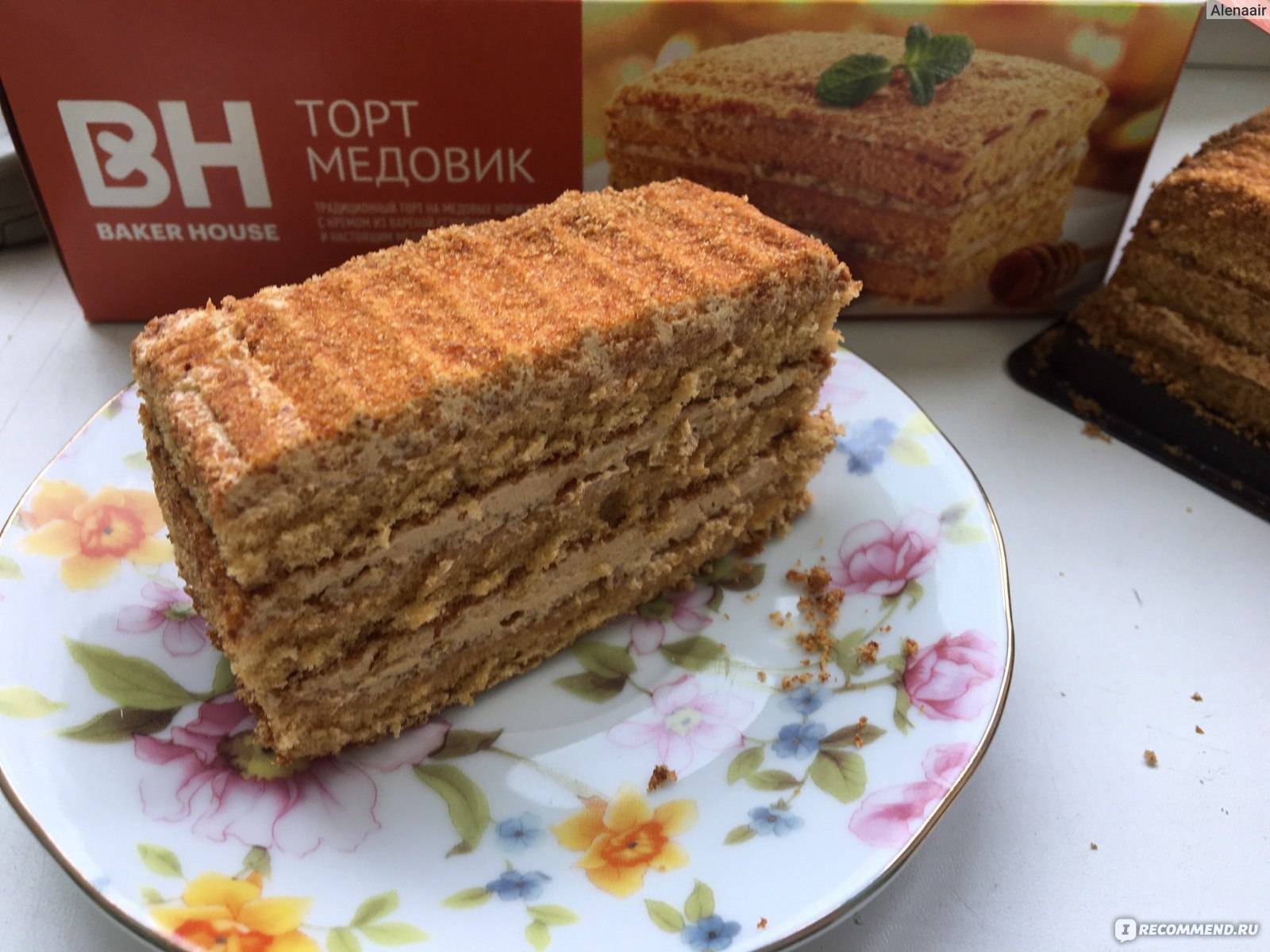 Royal baker торт медовик