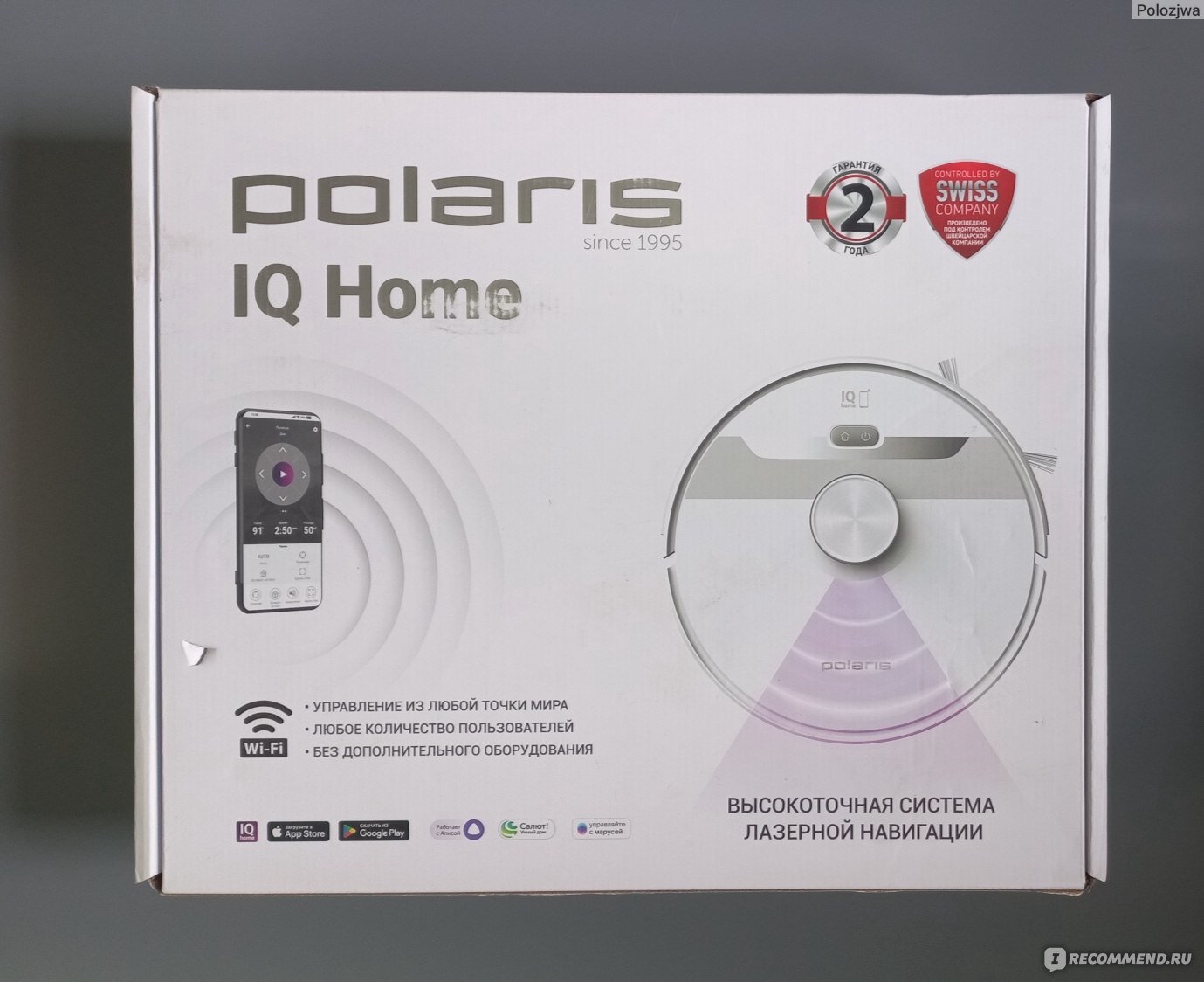 Робот-пылесос Polaris PVCR 6001 Wi–Fi IQ Home - «Умный робот, который  делает за меня уборку! И разговаривает на русском языке.» | отзывы