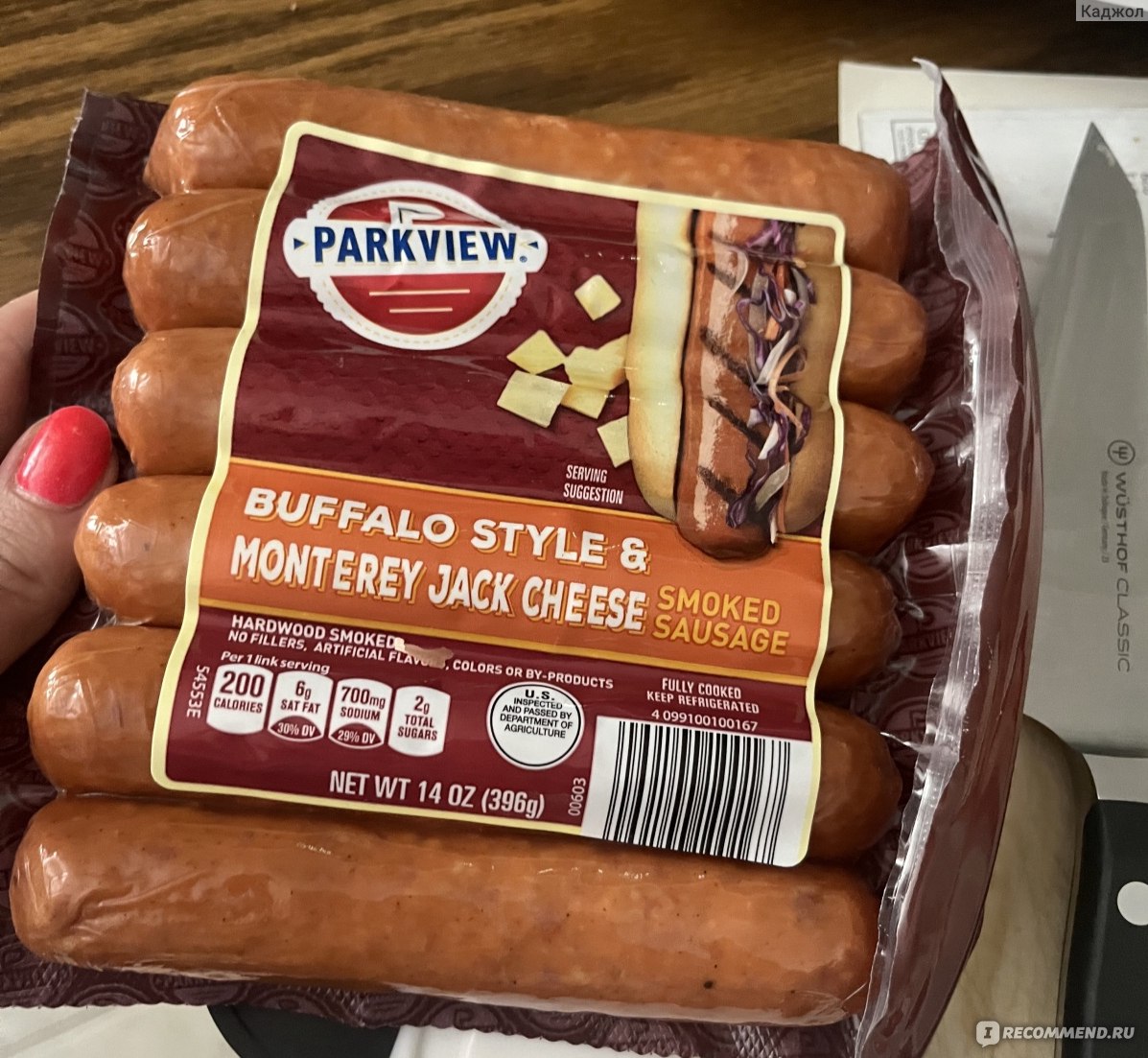 Сосиски Parkview Buffalo Cheese Sausage - «Вкусный и питательный супчик с  кусочками копченых сосисок! Как это? Расскажу свои впечатления и поделюсь  рецептом супчика. Фотографии и рецепт. » | отзывы