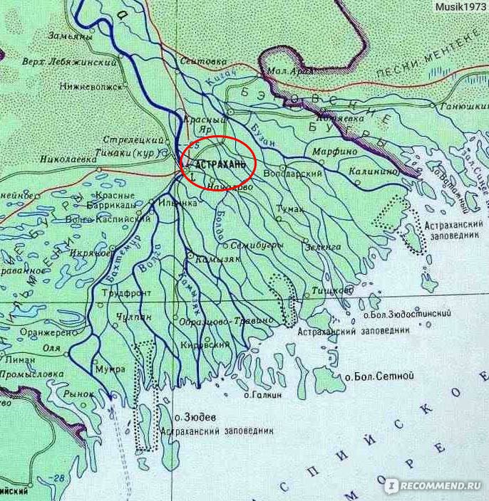 Буруны астраханская область карта со спутника