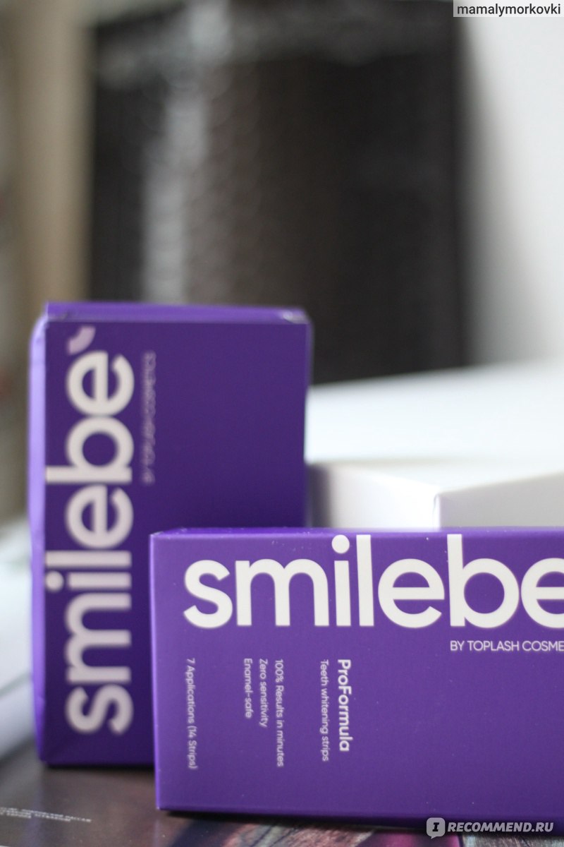 Отбеливающие полоски для зубов Smilebe Pro - «Результат впечатлил уже после  1 применения 🔥🔥🔥 Если Вы хотите быстро избавиться от желтизны Зубов, то  эти полоски смогут безболезненно и бюджетно Вам помочь» | отзывы