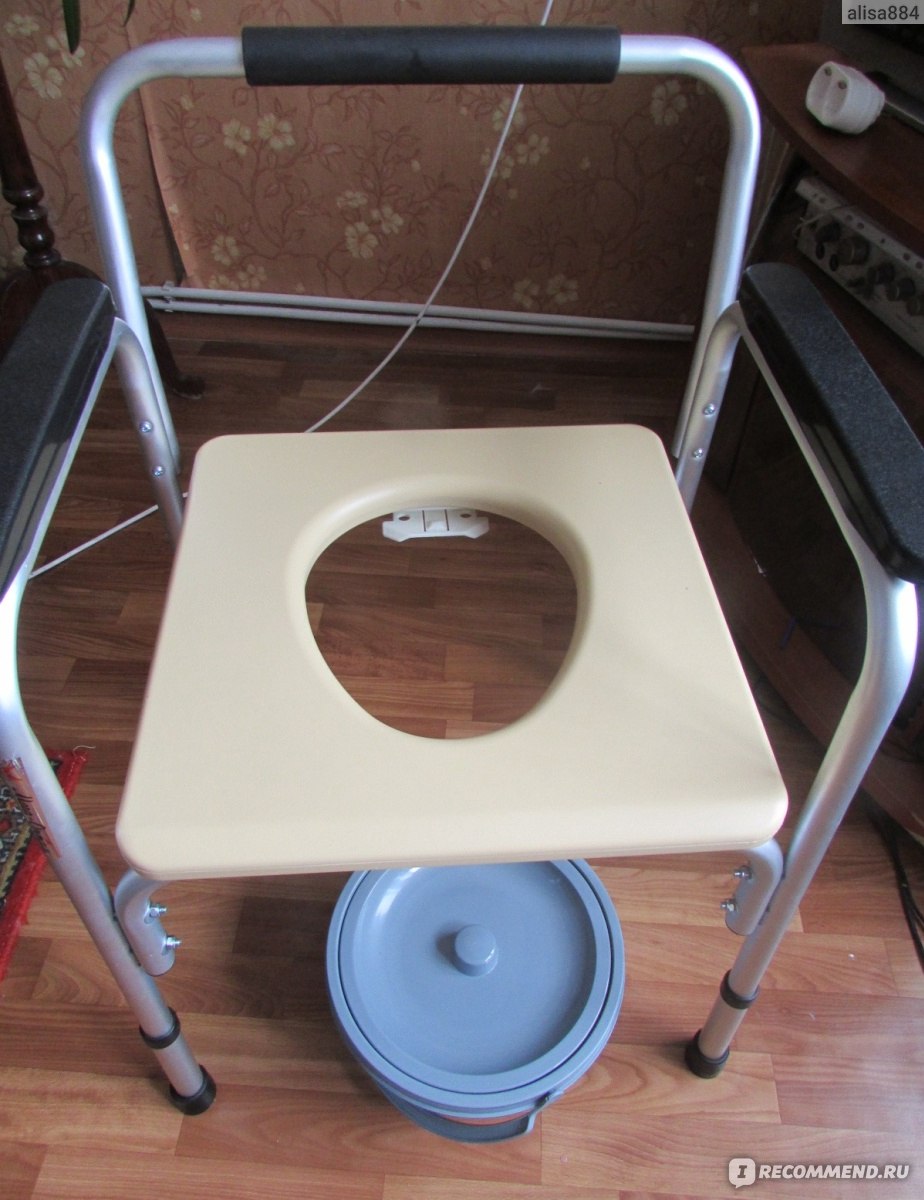 Запасная сидушка для стула туалета