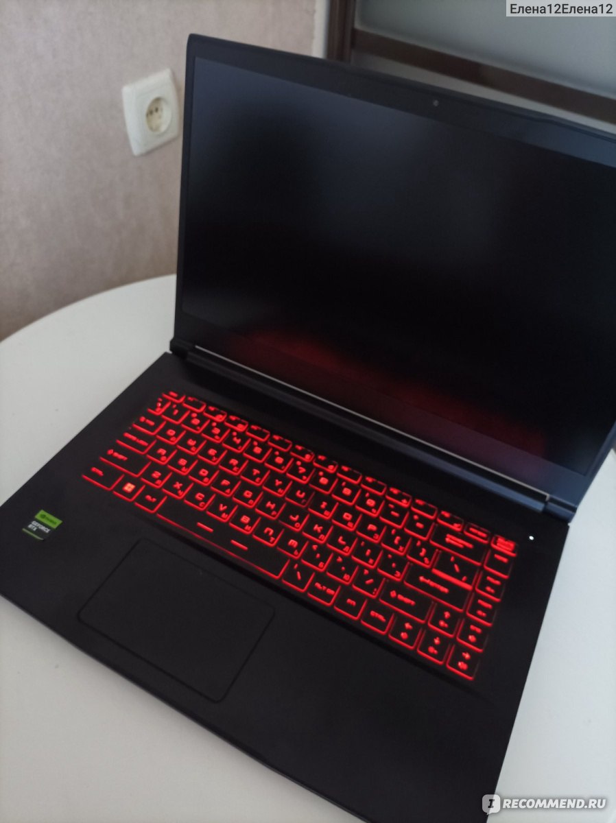 Игровой ноутбук MSI GF63 Thin 12VE/9S7-16R821-637 - «Мощный и стильный» |  отзывы