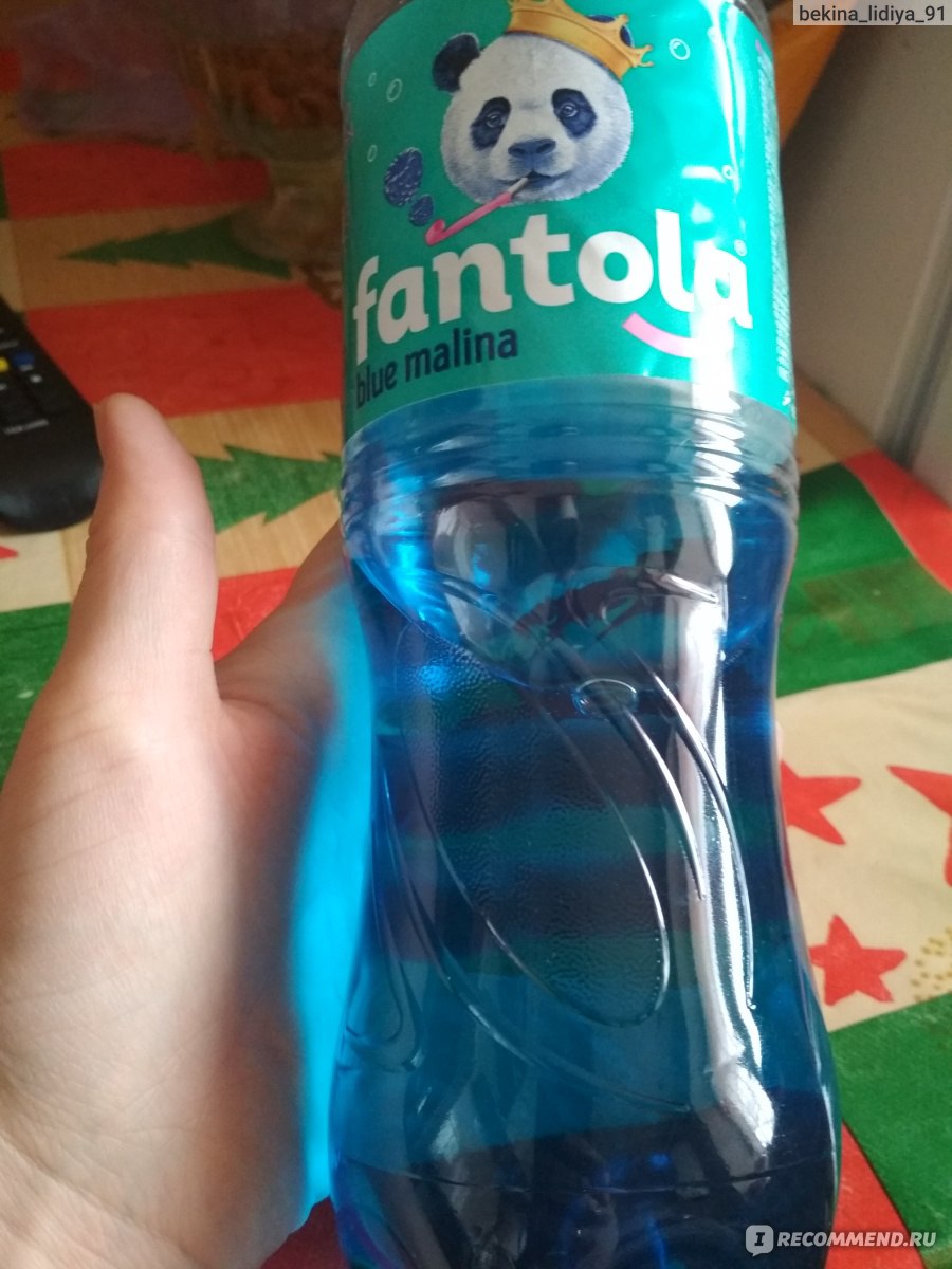 Напиток газированный безалкогольный Fantola Blue malina фото
