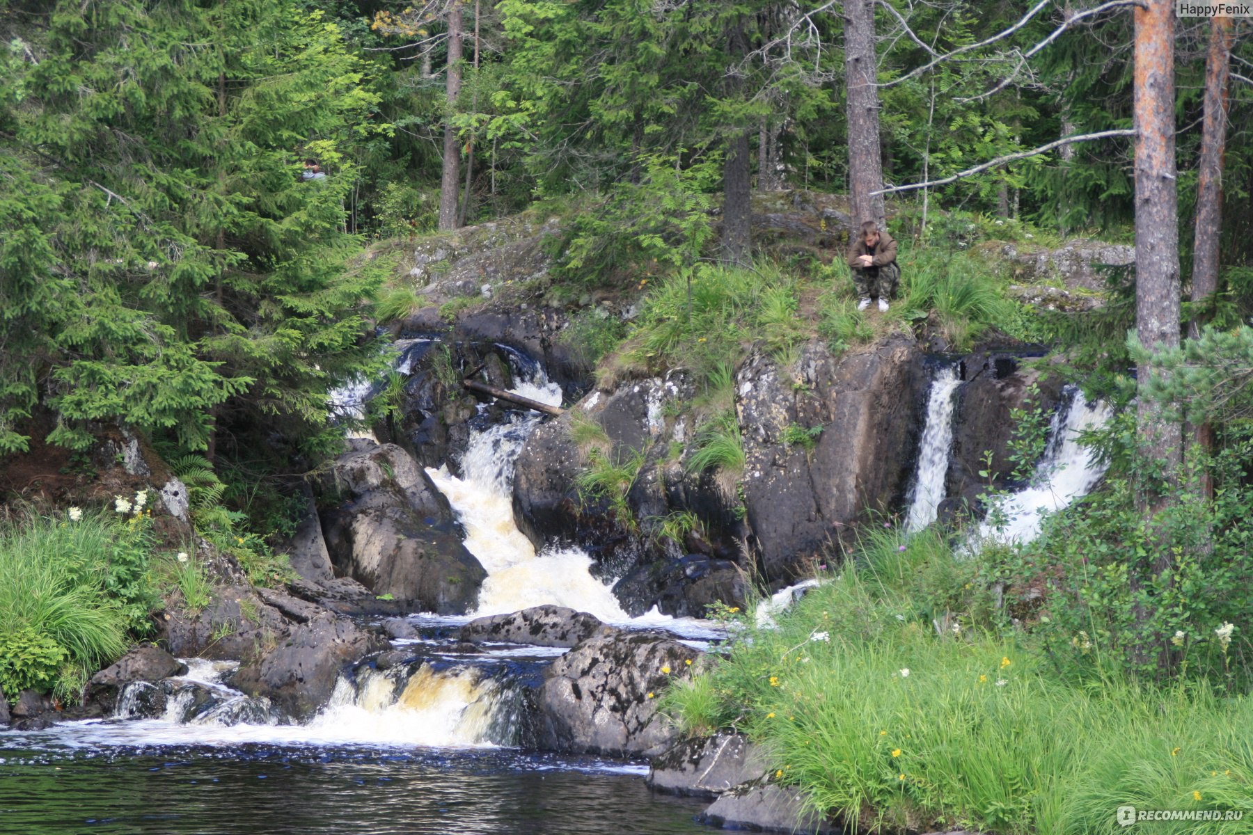 Водопады Ахвенкоски экотропа