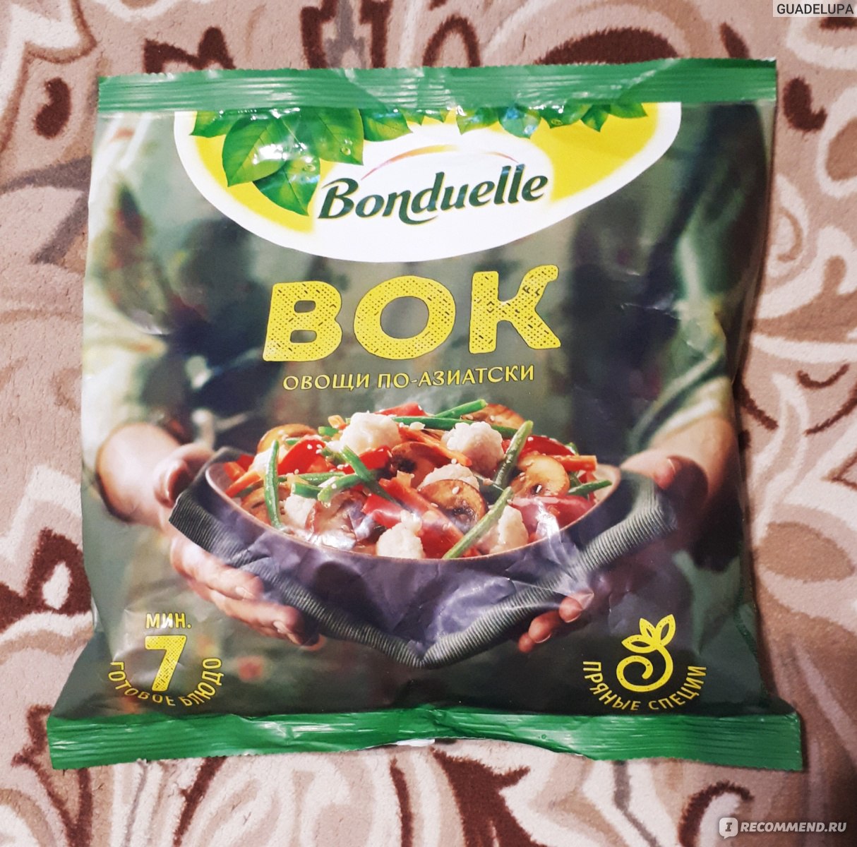 Овощи замороженные Bonduelle Вок овощи по азиатски - «Очень нежные и  вкусные овощи с ароматными грибами!» | отзывы