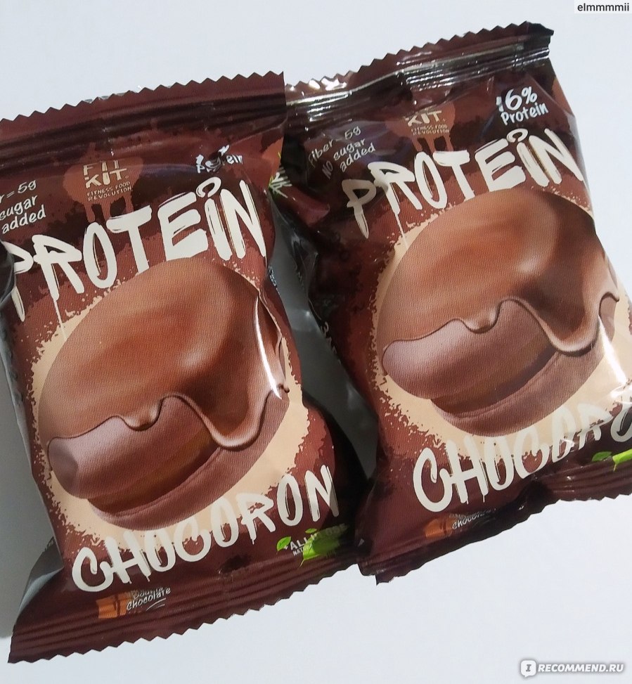 Протеиновое печенье Fit kit Protein Chocoron Двойной шоколад - «Fit kit  умеет удивлять, не только красивый дизайн, но и отличный вкус. Протеиновый  макароны, которые тают во рту » | отзывы