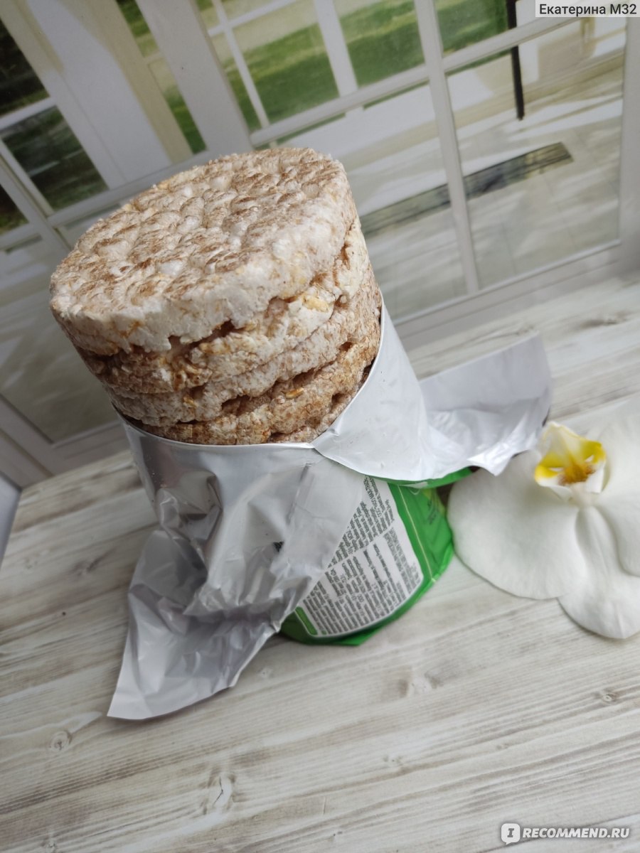 Хлебцы Fitstart Chocolate рисовые с пророщенными зернами и какао ...