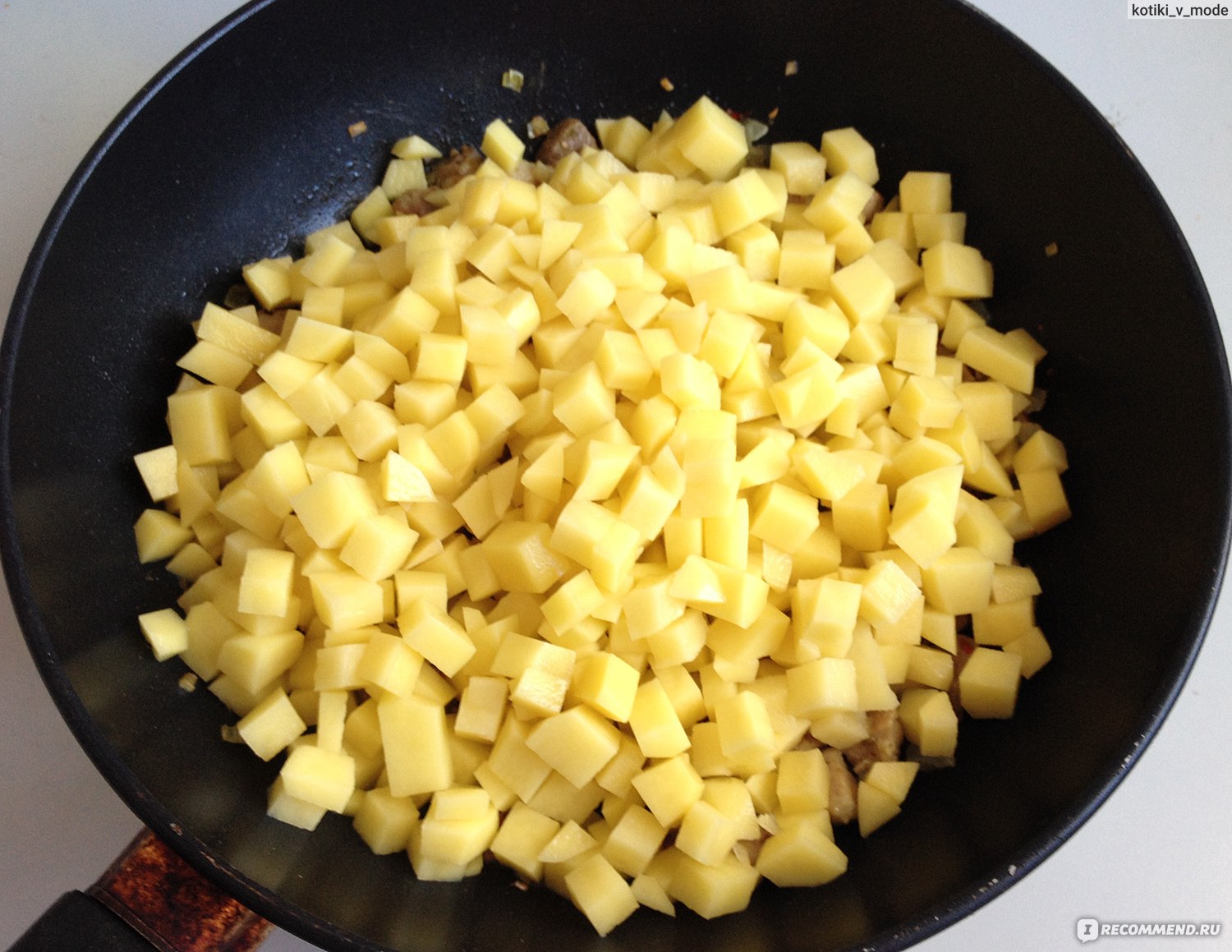 Быстрое рагу с капустой и картофелем