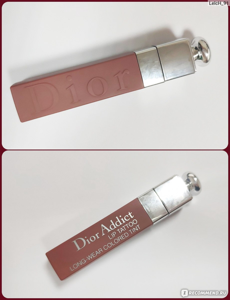 Dior Addict Lip Tattoo 491 Natural Rosewood 251 Natural Peach