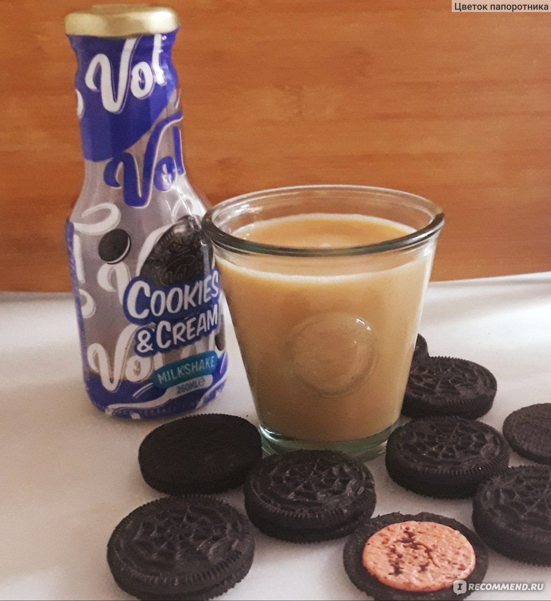 Милкшейк Vol Cookies & Cream