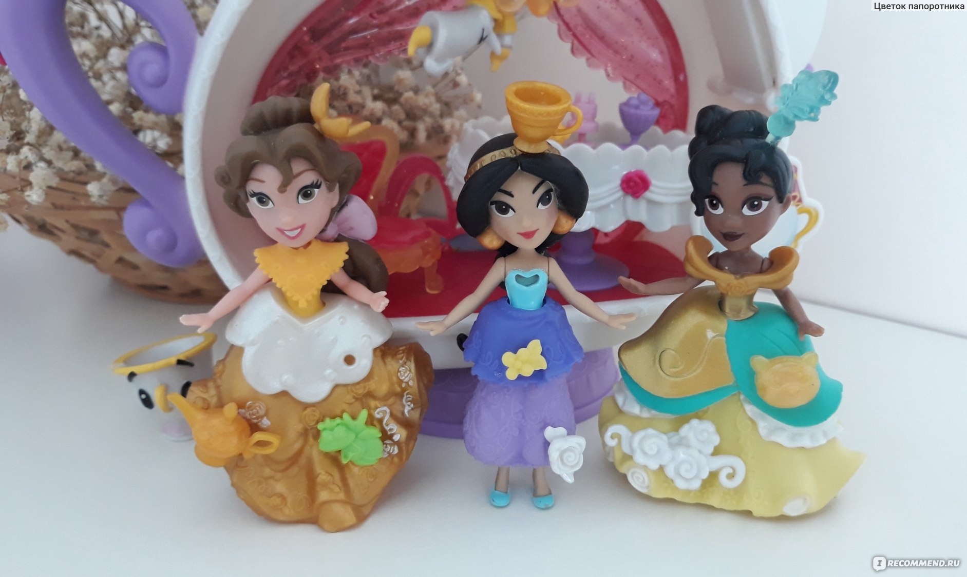 Hasbro Disney Princess Little Kingdom Игровой набор Зачарованная столовая  Белль - «Хочу вернуться в детство, и чтоб у меня тоже были куколки Disney  Princess Little Kingdom, а лучше всего наборы, да не