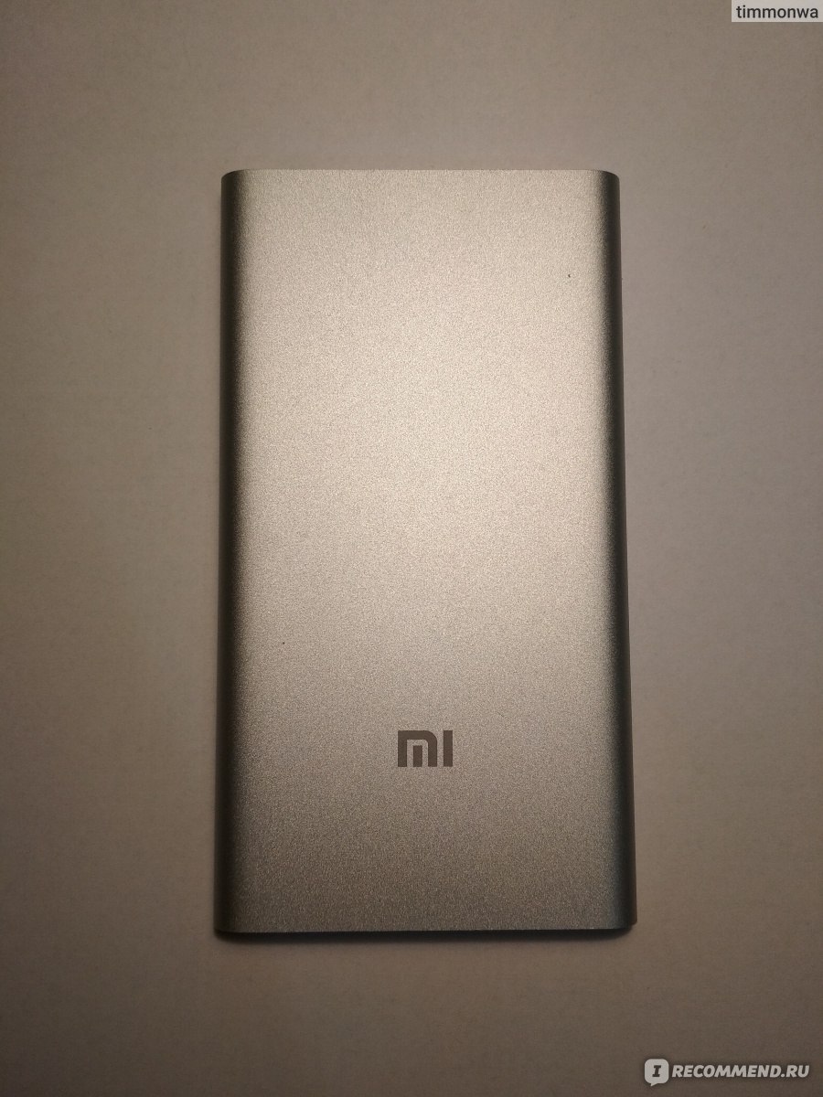 Внешний аккумулятор Xiaomi Mi Power Bank 5000 mAh - «Гордый китаец, который  всегда зарядит твой телефон» | отзывы