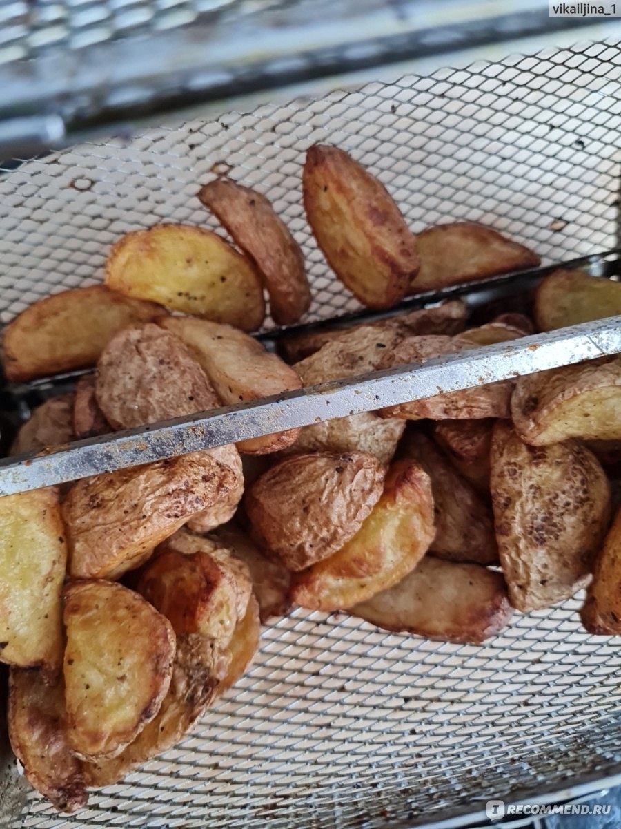 Картошка по-деревенски в аэрогриле