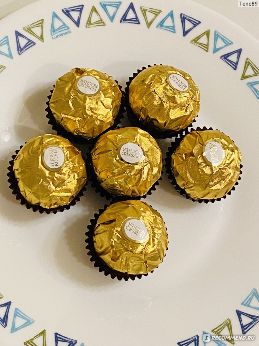 Конфеты FERRERO Rocher - «Золотой снитч №1! Конфеты - праздник и  непревзойденная классика!» | отзывы