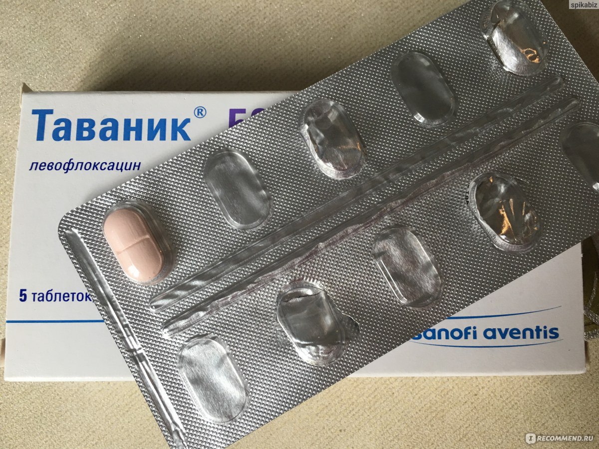 Антибиотик Sanofi aventis Таваник - «Сильный антибиотик! Лечение .
