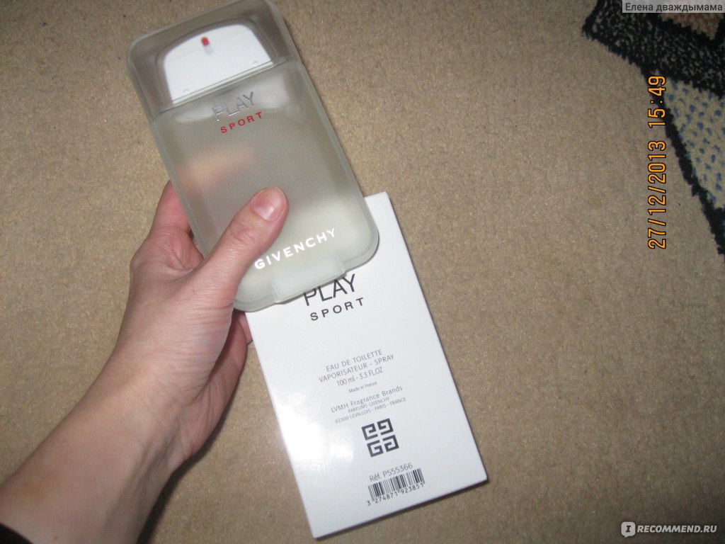 Givenchy play sport 100ml online