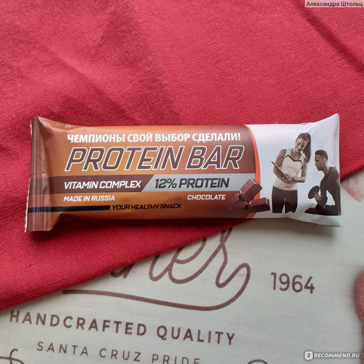 Шоколадный батончик Protein Bar Шоколад - «Очередной 