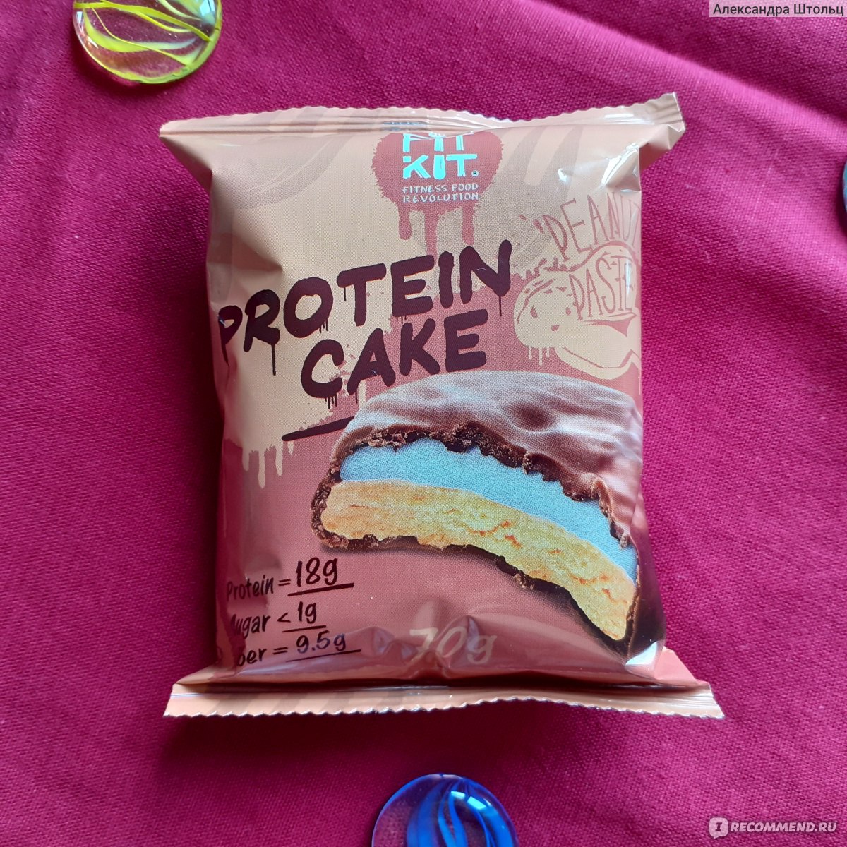 Протеиновое печенье Fit kit Protein cake 