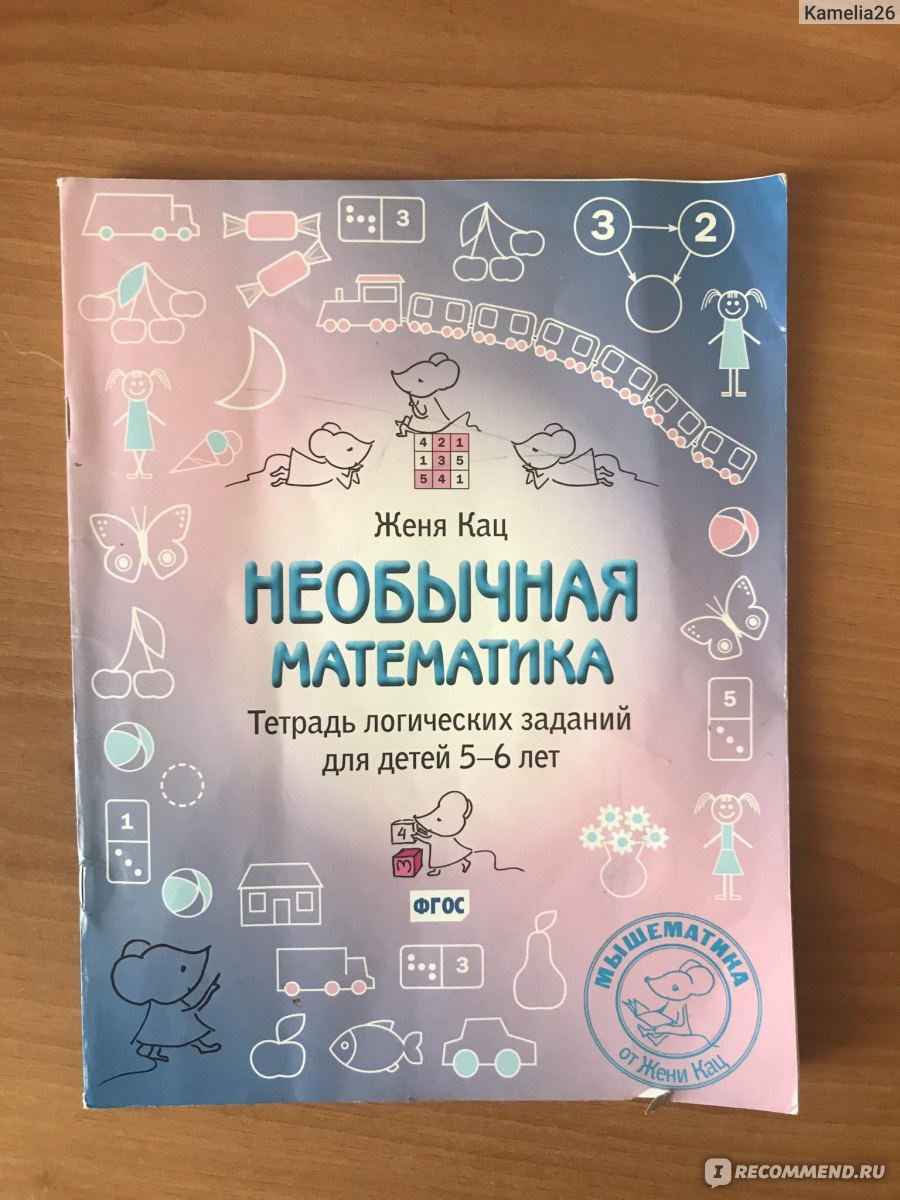 Необычная математика. Тетрадь логических заданий для детей 5-6 лет. Женя  Кац - «Понравилась. Купим еще» | отзывы