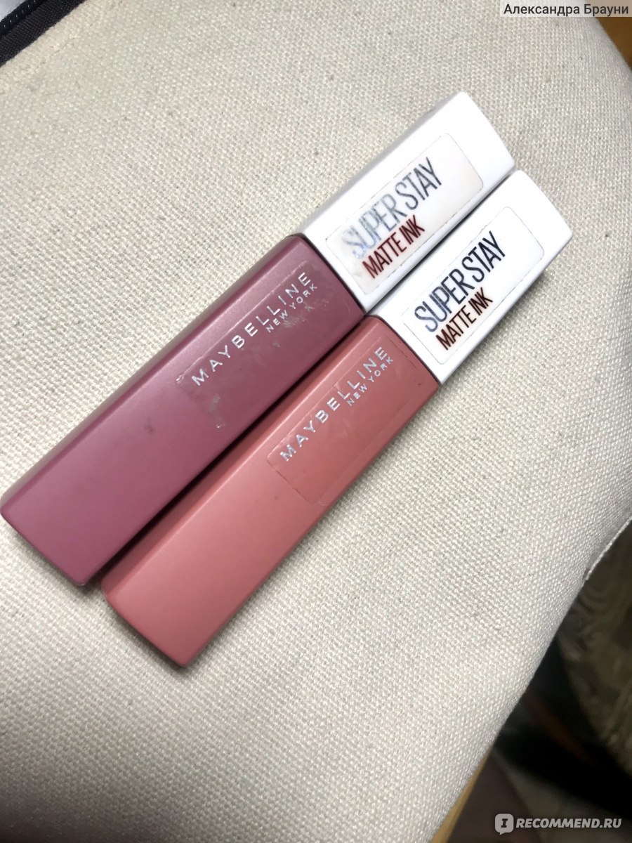 maybelline superstay matte ink 07