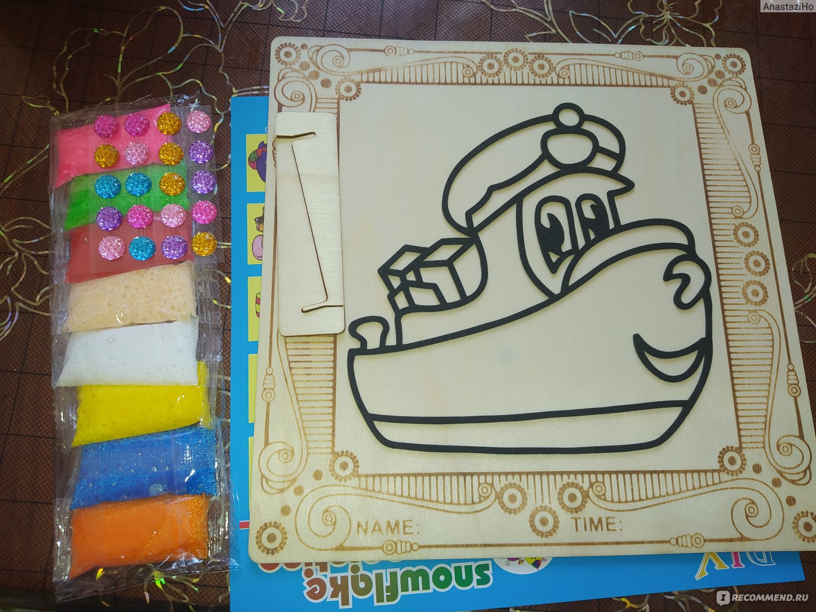 Набор для детского творчества Magic hue Рисуем пластилином - «Интересное  занятие и красивая картина как результат. » | отзывы